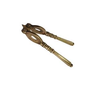 Vintage Brass Adjustable Nutcracker Classic Nut Cracker Tool